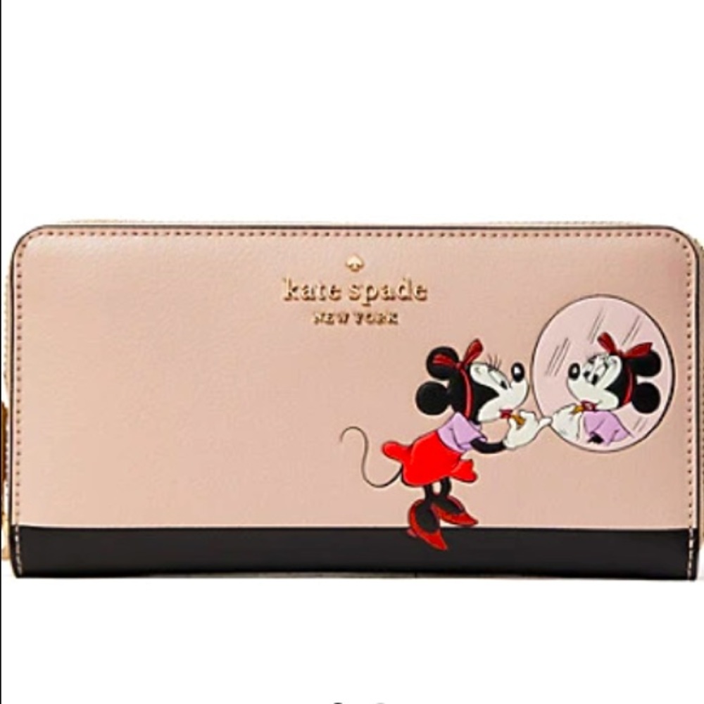 Disney x KATE SPADE NY minnie large continental - Picture 3 of 6